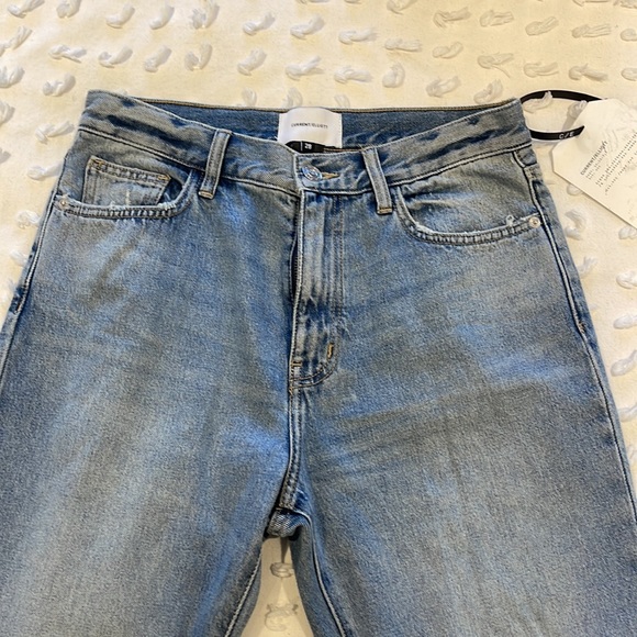 CURRENT / ELLIOTT slim high waist ankle crop - Picture 2 of 3